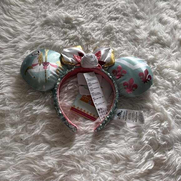 Disney Parks Minnie Mouse The Main Attraction King Arthur Carrousel Ear Headband main image 4